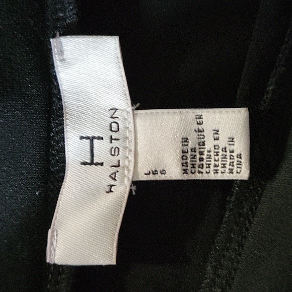 Halston Wide Leg Paper Bag Pants - Picture 5 of 6